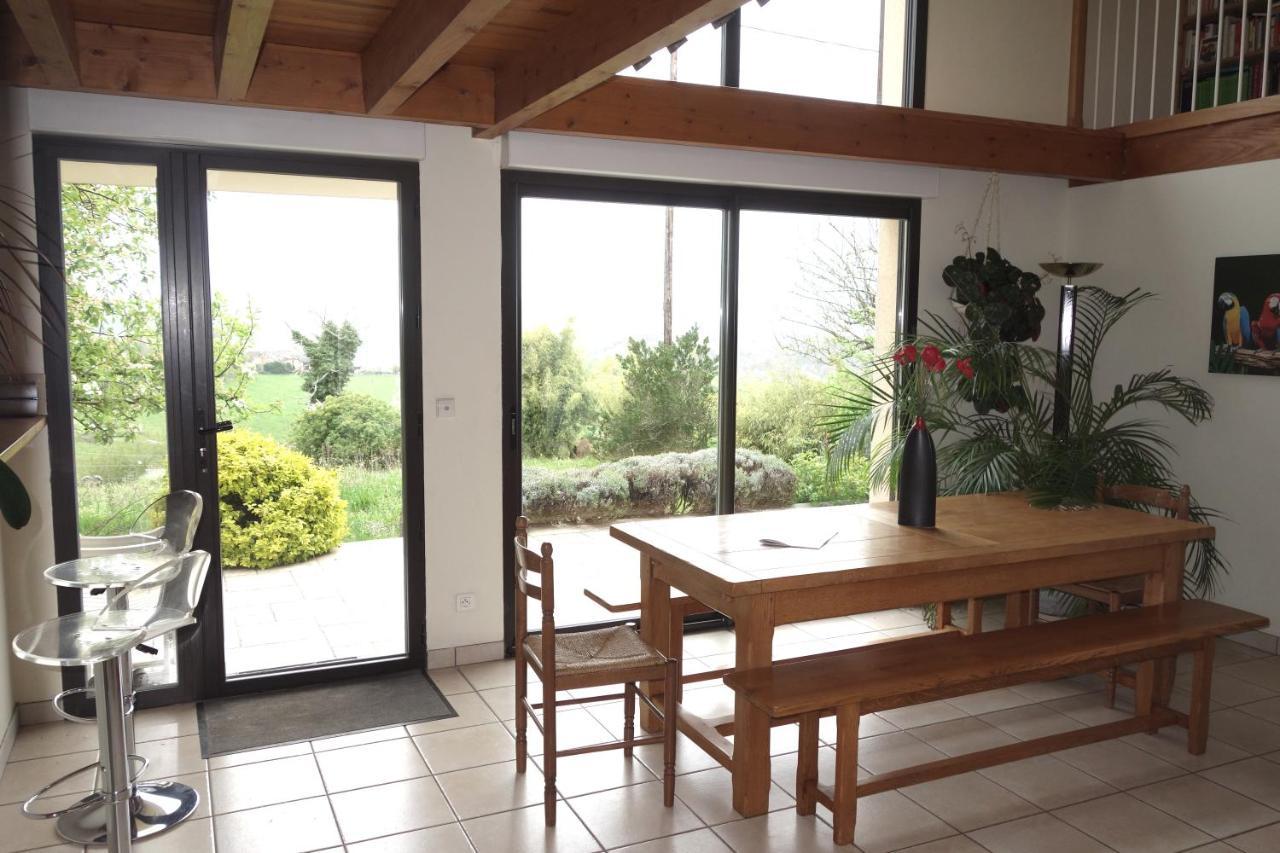 Maison Sur La Colline Cheminee Wifi Proche Thermes Aubin  Luaran gambar