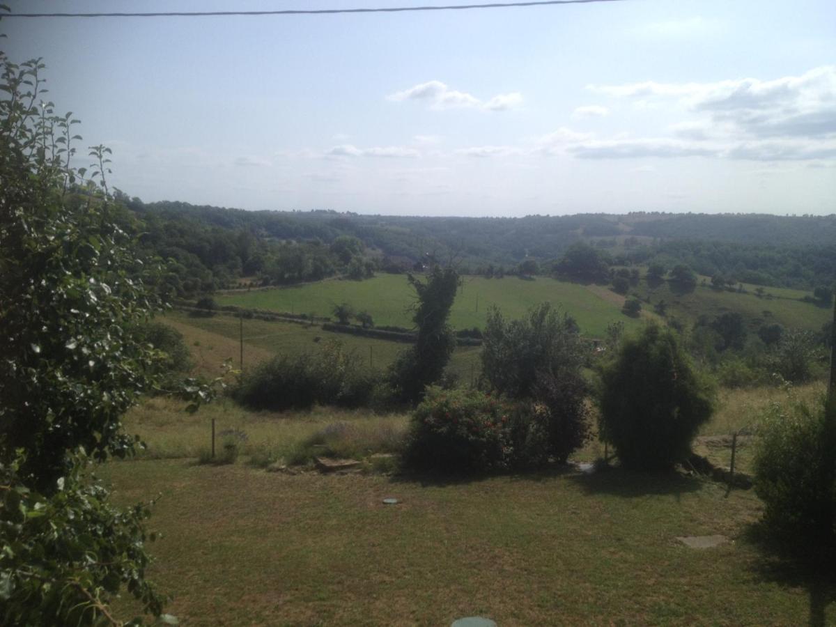Maison Sur La Colline Cheminee Wifi Proche Thermes Aubin  Luaran gambar