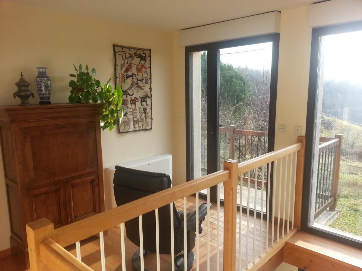 Maison Sur La Colline Cheminee Wifi Proche Thermes Aubin  Luaran gambar